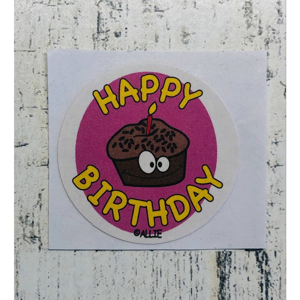 Scratch & sniff happy Allie scented Sticker Matte Single Watermelon